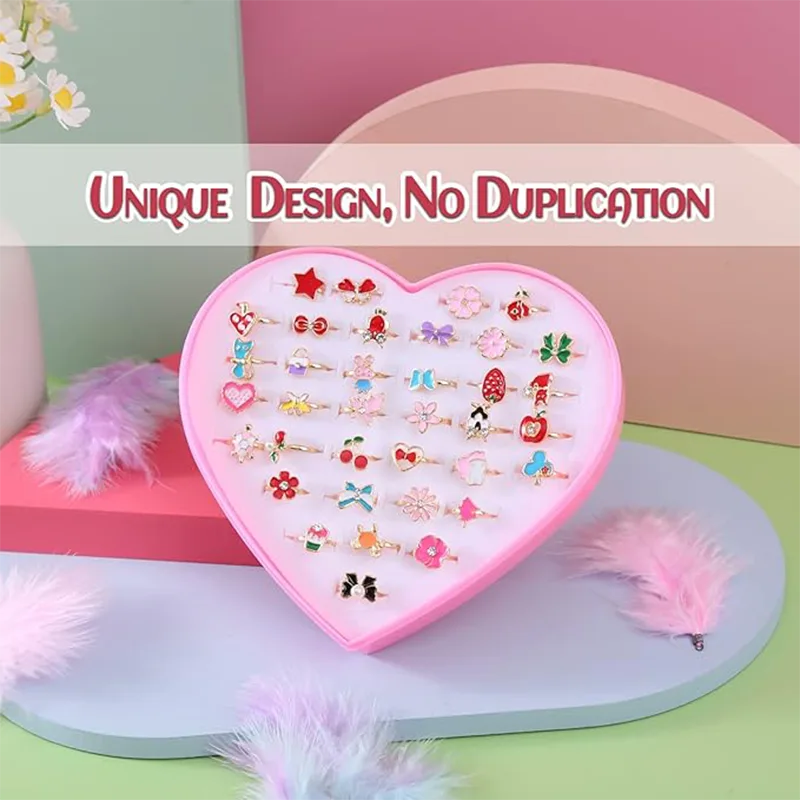 Nhẫn trẻ em đóng gói trong hộp