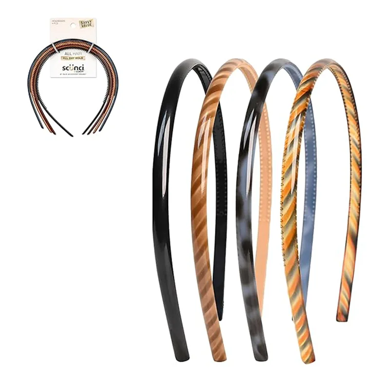 Băng đô nhựa in xoắn thoải mái sành điệu